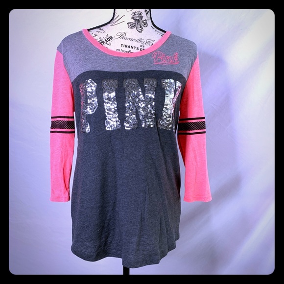 VS PINK sequin top